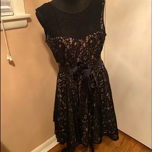 Betsy & Adam formal dress from David’s Bridal.